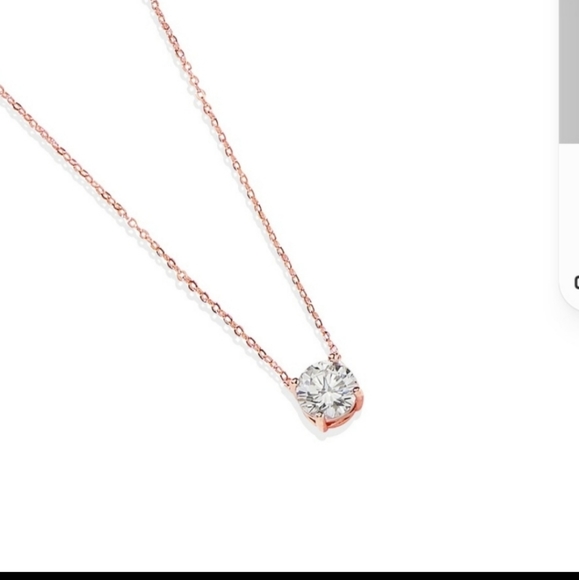 Park Lane Rose Gold Tone Impression Necklace - Picture 5 of 6